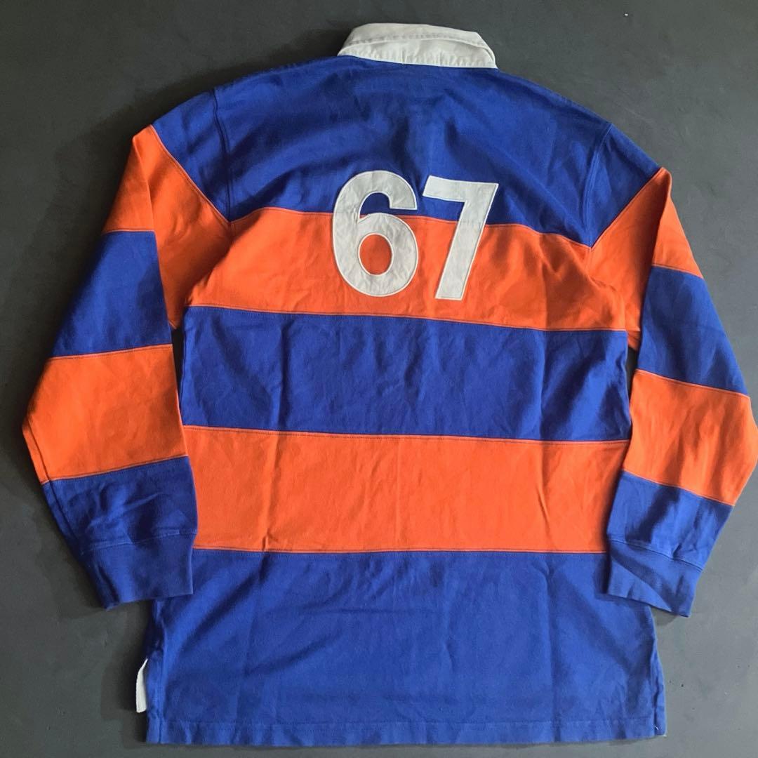 レアカラー◎90s00s ラルフローレン ラガーシャツ vintage カニエ