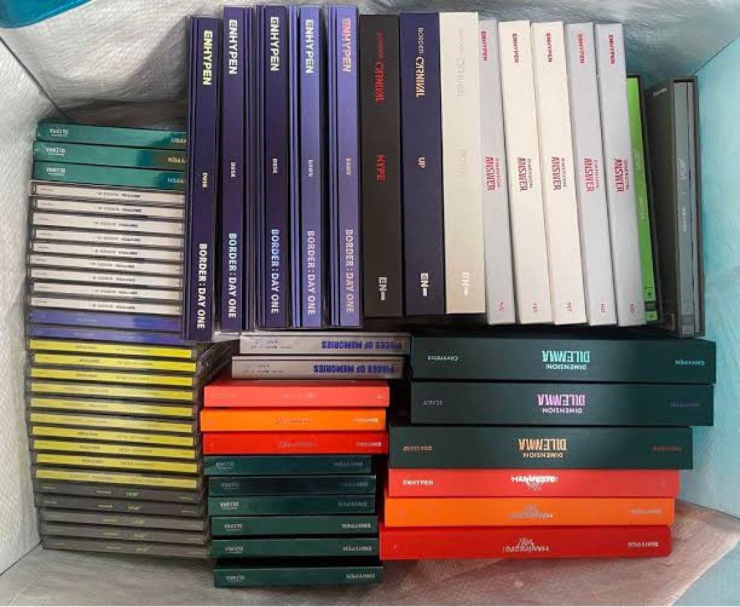 enhypen アルバム まとめ売り トレカ ENHYPEN トレカ まとめ売り バラ売り可 公式 ランダム - メルカリ