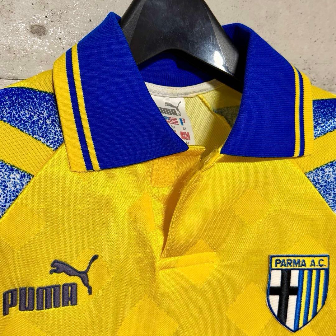 当時物/希少】95/96 パルマAC ♯10 ゾラ【Mサイズ】アウェイ - メルカリ