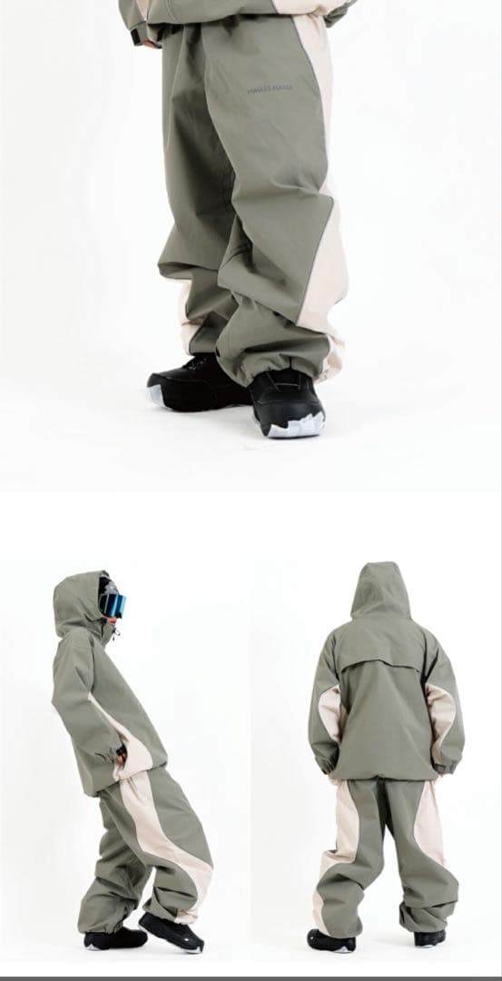 Peace スノーボードウェア グリーン HIMASS MANIA 上下セット - メルカリ