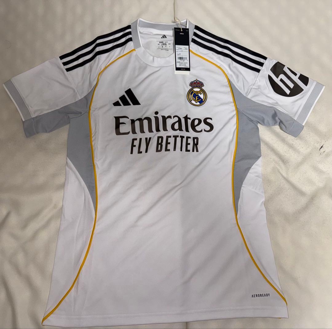 レアル・マドリード2025-2026シーズン ホームユニフォーム A01 レアルマドリード サッカーユニフォーム 2025-2026年 ホーム 大人