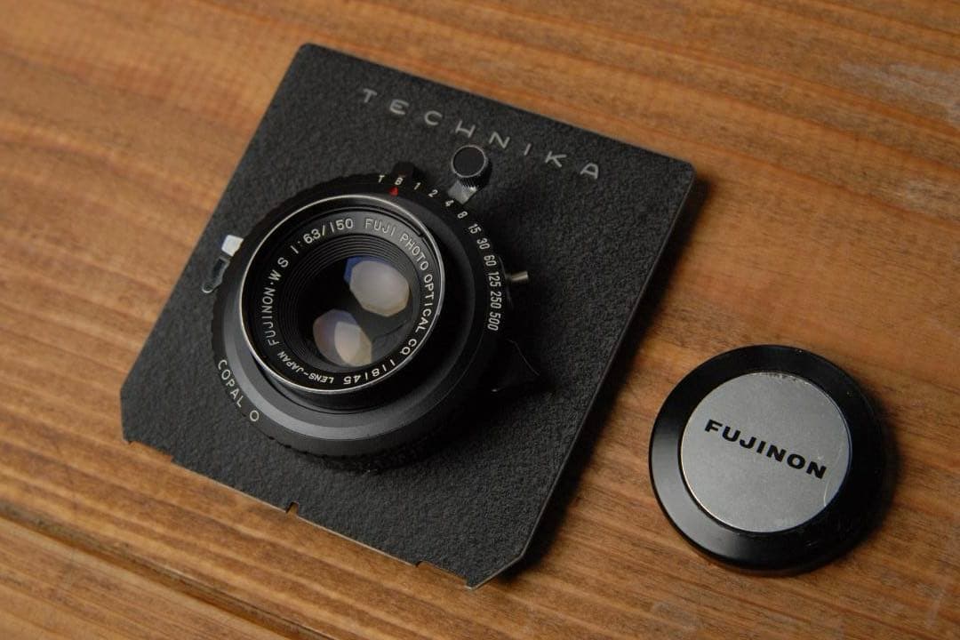 FUJINON-W 150mm F6.3 大判レンズ　リンホフボード付き FUJINON-W 150mm F6.3 大判レンズ リンホフボード付き
