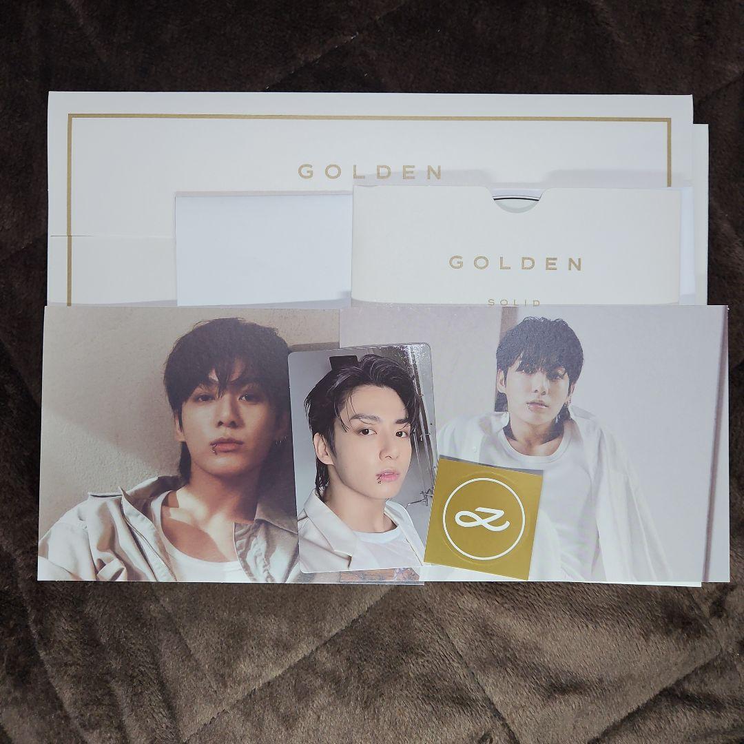 JungKook GOLDEN 3形態 ユニバ特典付き - メルカリ