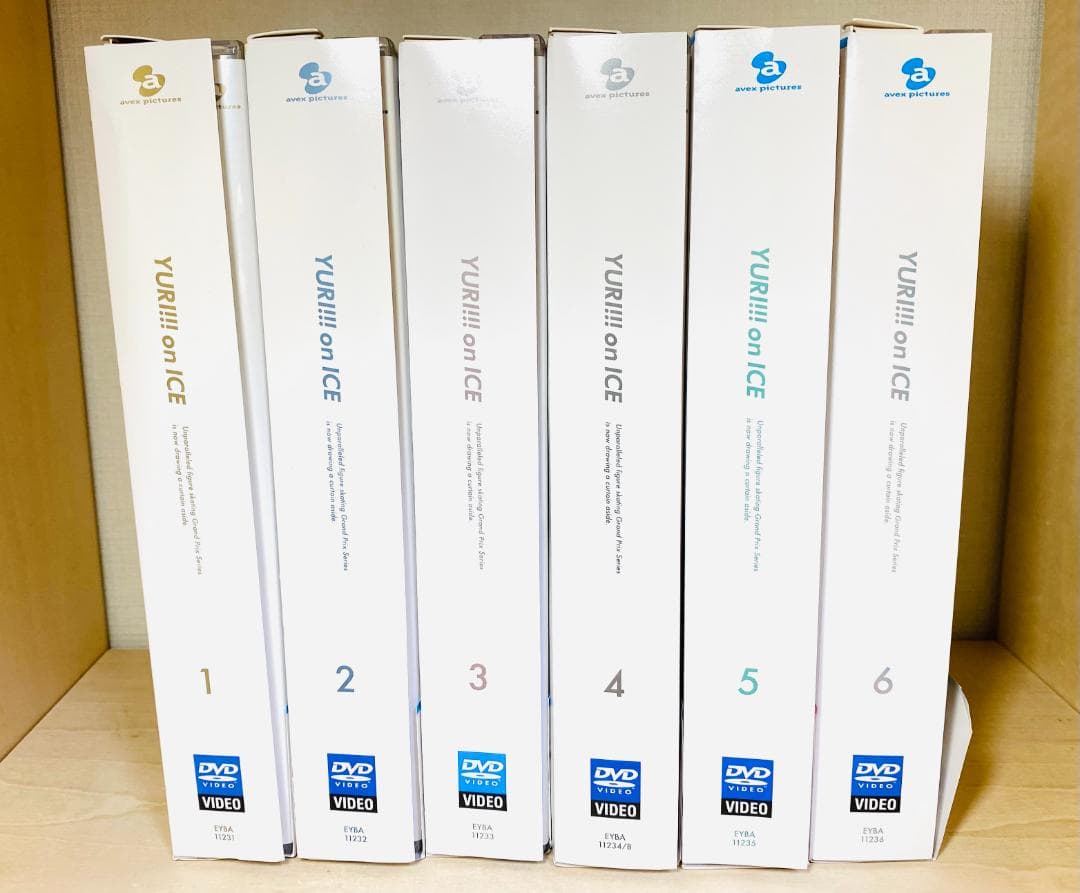 【初回特典付】 ユーリ!!! on ICE 全6巻 DVD セット Amazon.co.jp: ユーリ!!! on ICE 全6巻セット [マーケットプレイス DVD