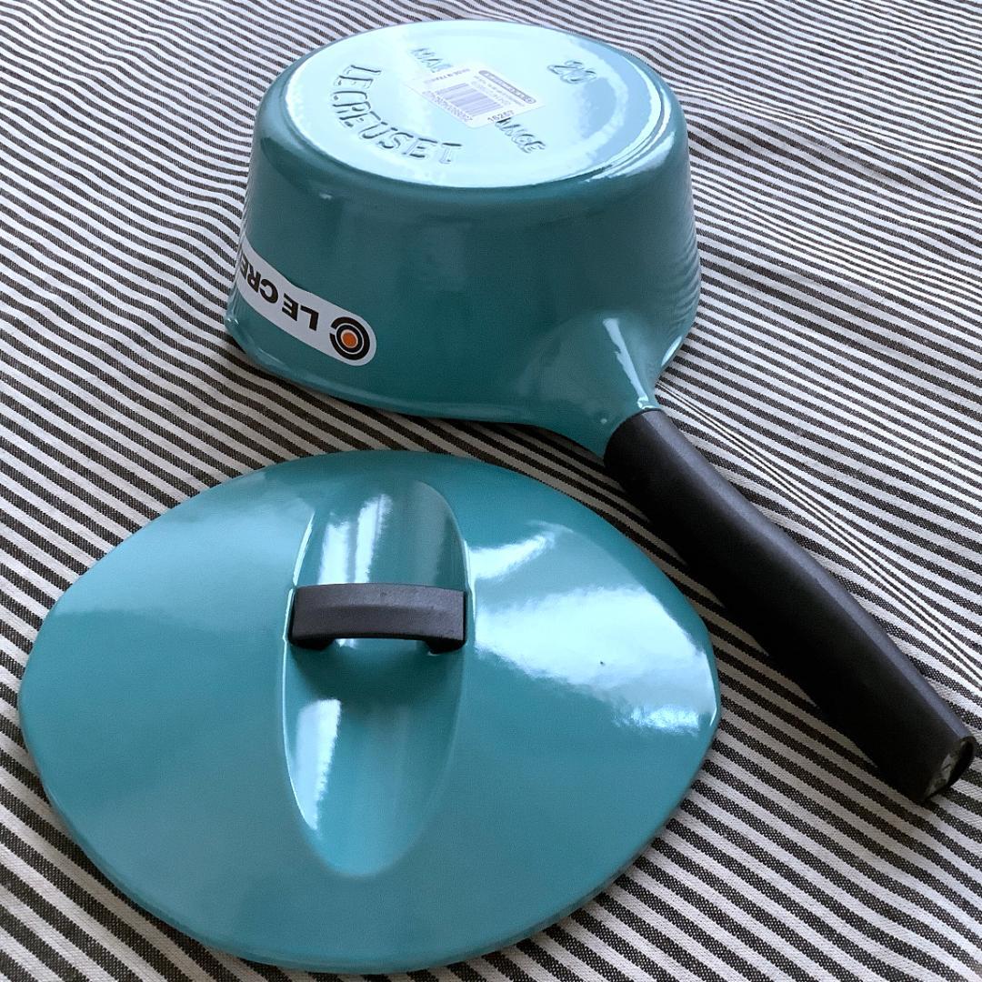 復刻盤 レイモンローウィー】ルクルーゼ ソースパン 20 ターコイズ