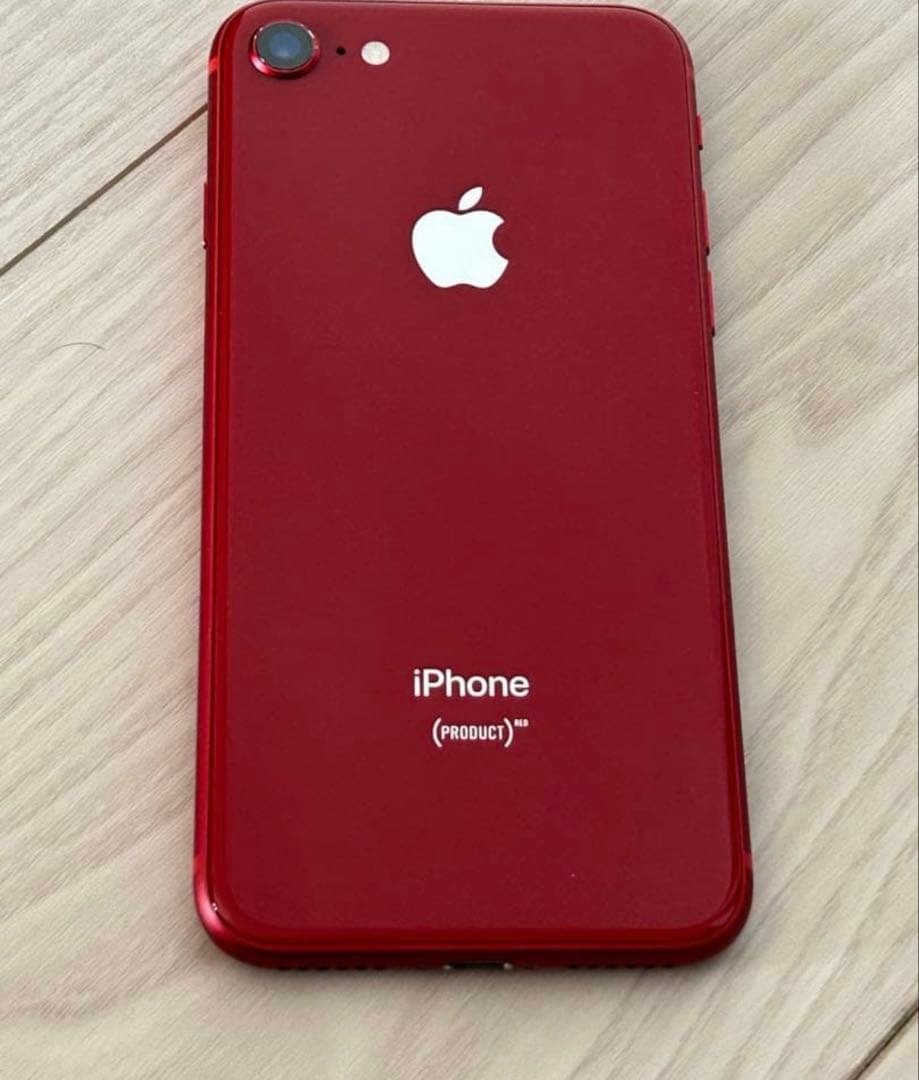 iPhone8 64GB PRODUCT RED Sim フリー - メルカリ