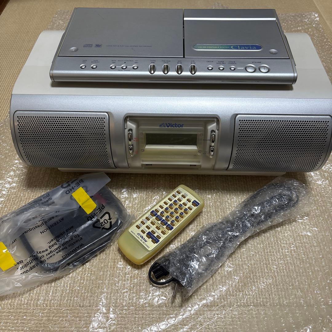Victor　ＣＤ-ＭＤポータブルシステム　Clavia RC-X5MD Victor RC-X5MD [MiniDisc Wiki]