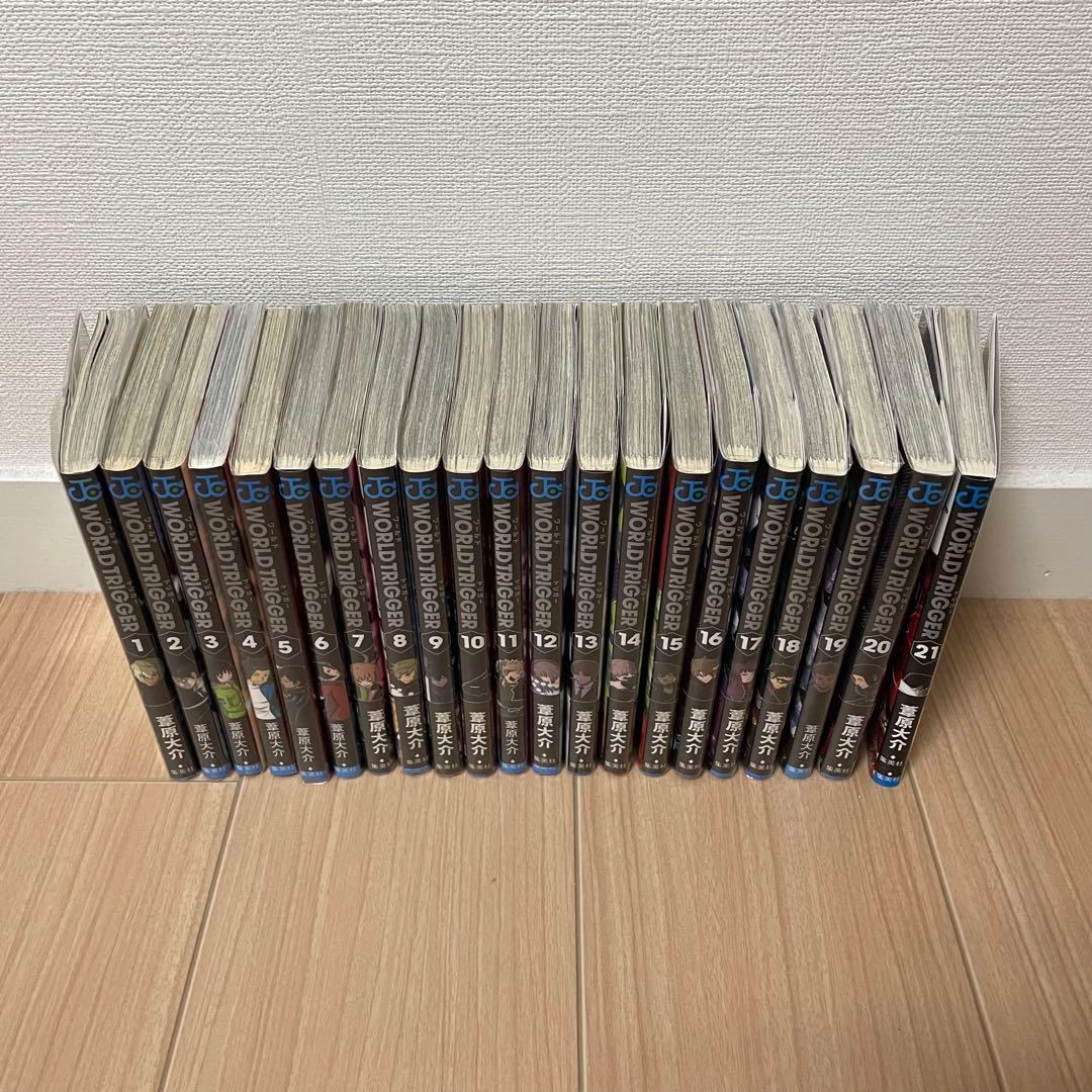 ワールドトリガー WORLD TRIGGER 1 (三雲修) 1~21巻セット ワールドトリガー = WORLD TRIGGER (三雲修) 1冊350円 - メルカリ