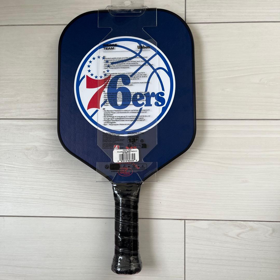 新品】Wilson 76ers ピックルボールパドル 13mm - メルカリ