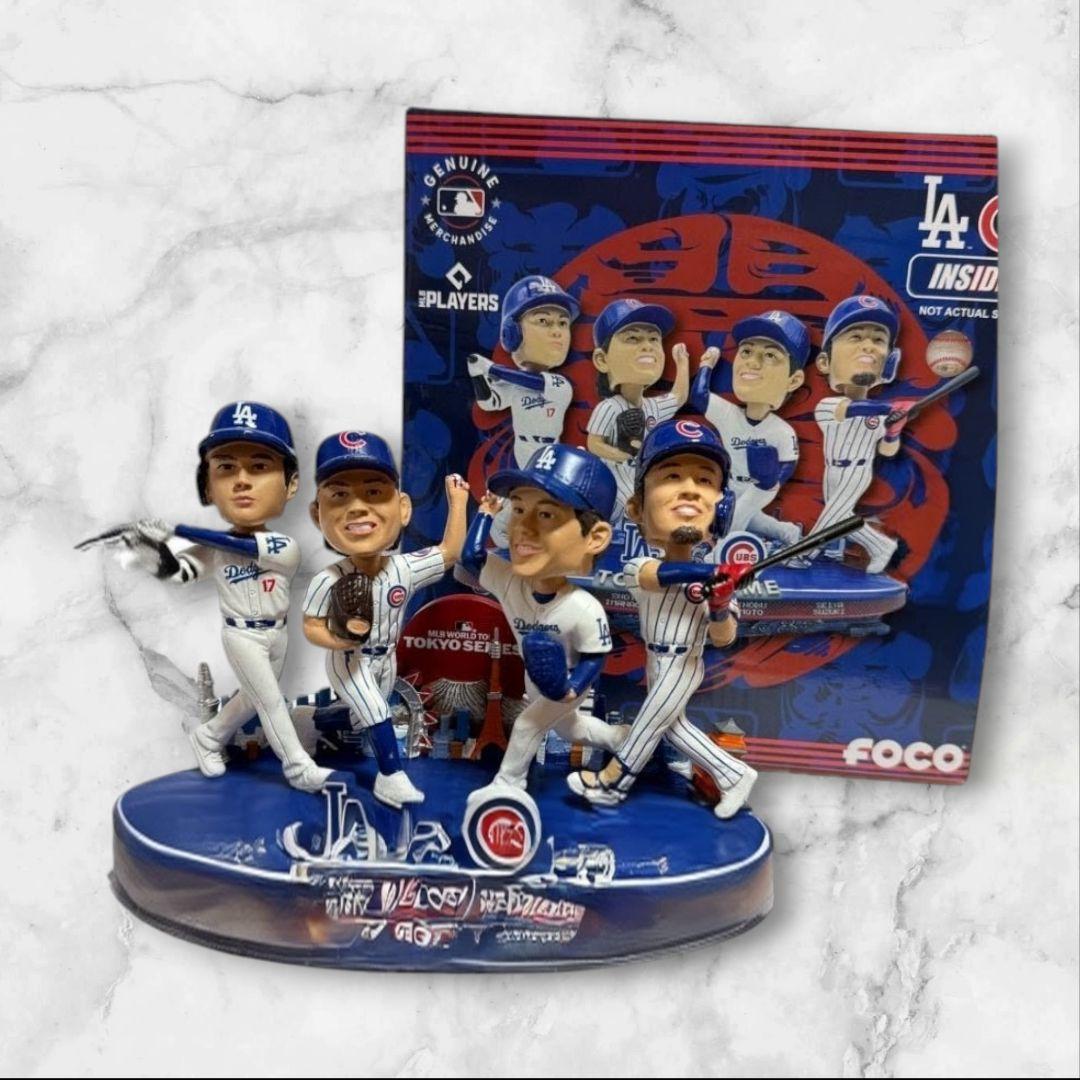225個限定 東京シリーズ ボブルヘッド 大谷翔平 鈴木 今永 山本由伸