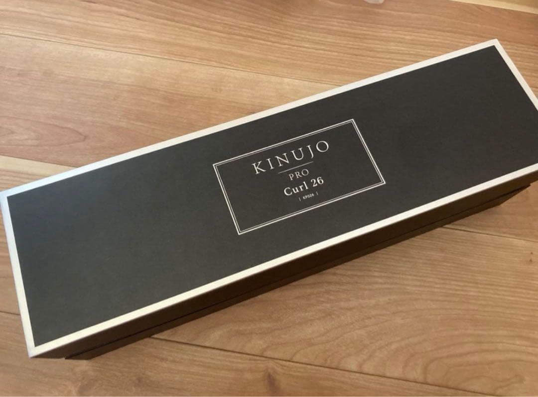 【新品未使用】KINUJO Pro Curl 26 カールヘアアイロン 保証付】【国内正規品】KINUJO PRO Curl 26 プロ カールアイロン 26mm