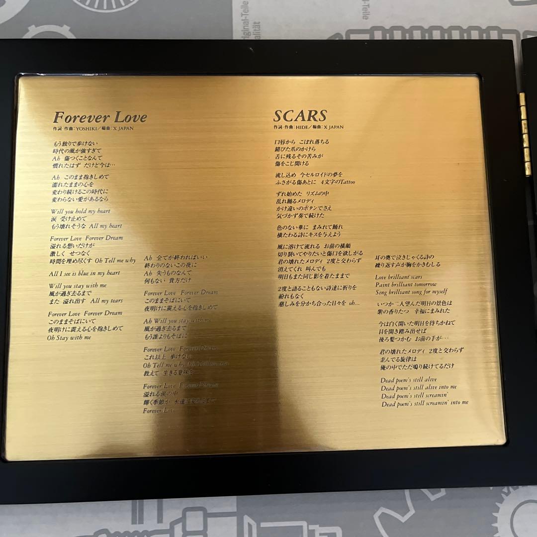 X JAPAN ゴールドディスクモニュメント 中古品 - メルカリ