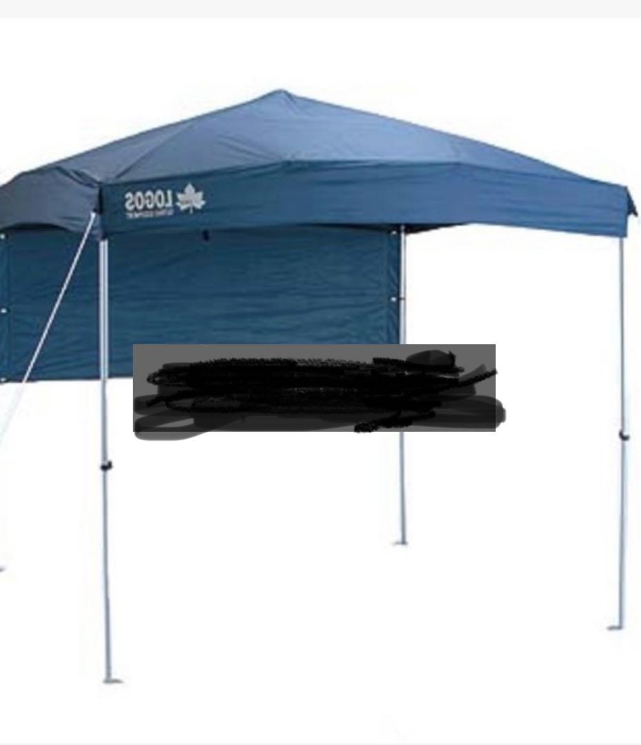 一度使用したLOGOSの紺色のタープです。収納ケース付きで持ち運びが楽で便利です ヨドバシ.com - ロゴス LOGOS タープポールキャリーバッグ テント 収納