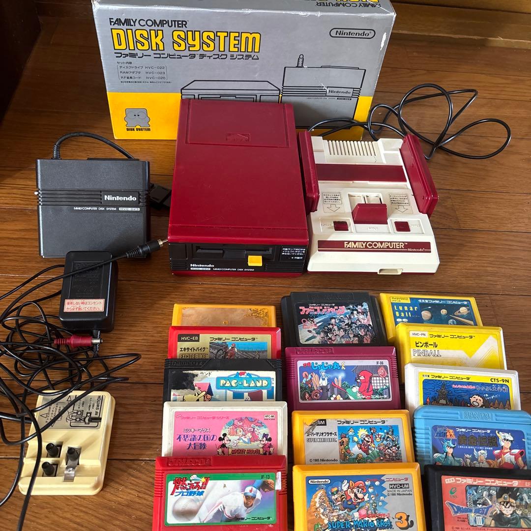 ファミリーコンピュータ ディスクシステム セット 動作未確認 - メルカリ