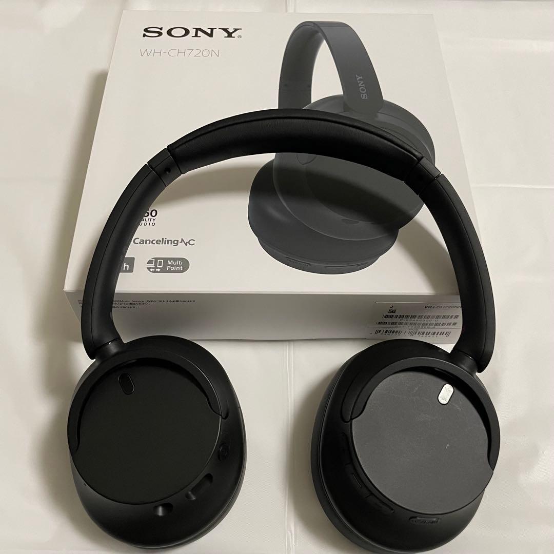【美品】SONY WH-CH720N ワイヤレスヘッドホン ブラック WH-CH720N Wireless Noise Cancelling | Headphones | Sony CA