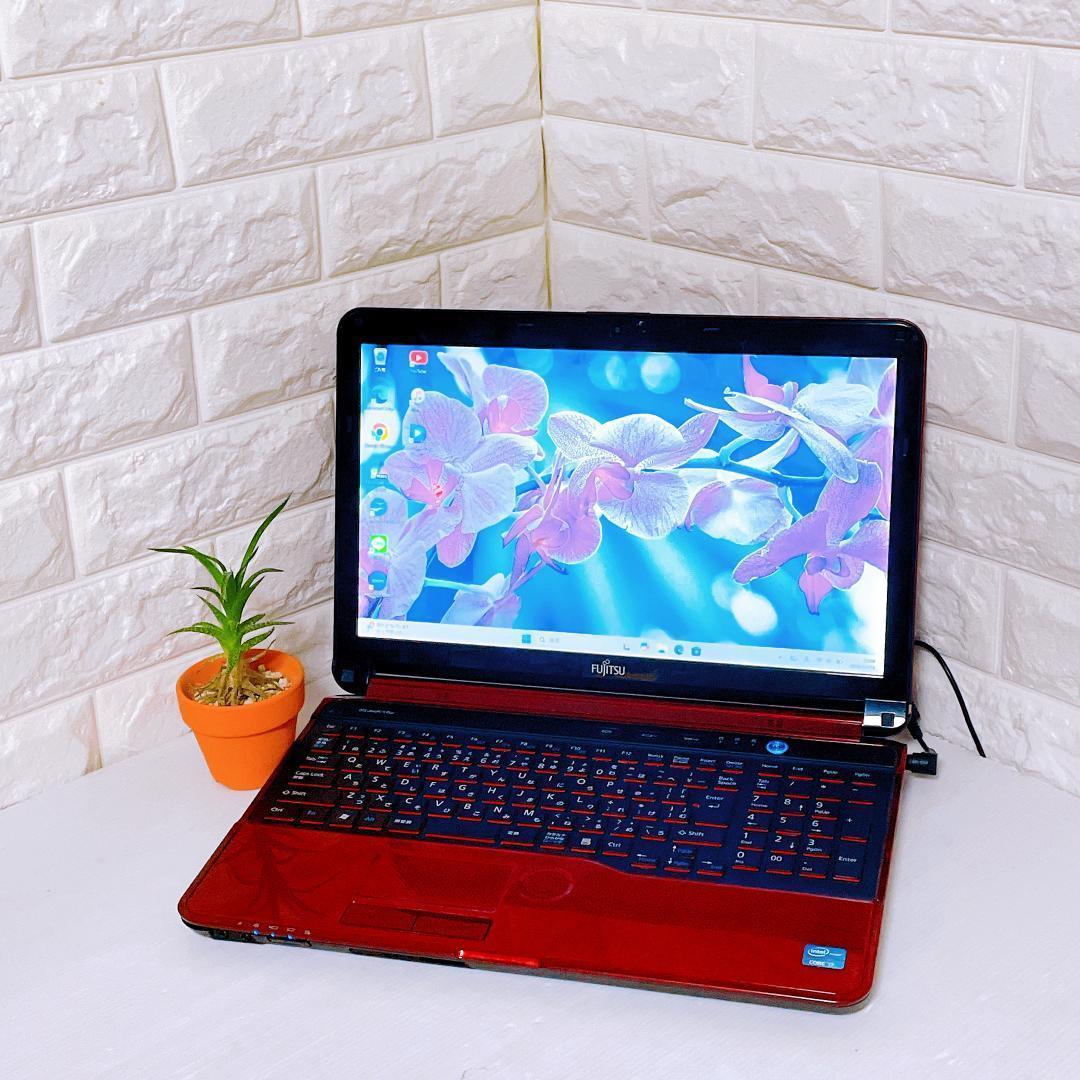 富士通【快速!SSD】ノートパソコン Windows11 Corei7 8GB - メルカリ