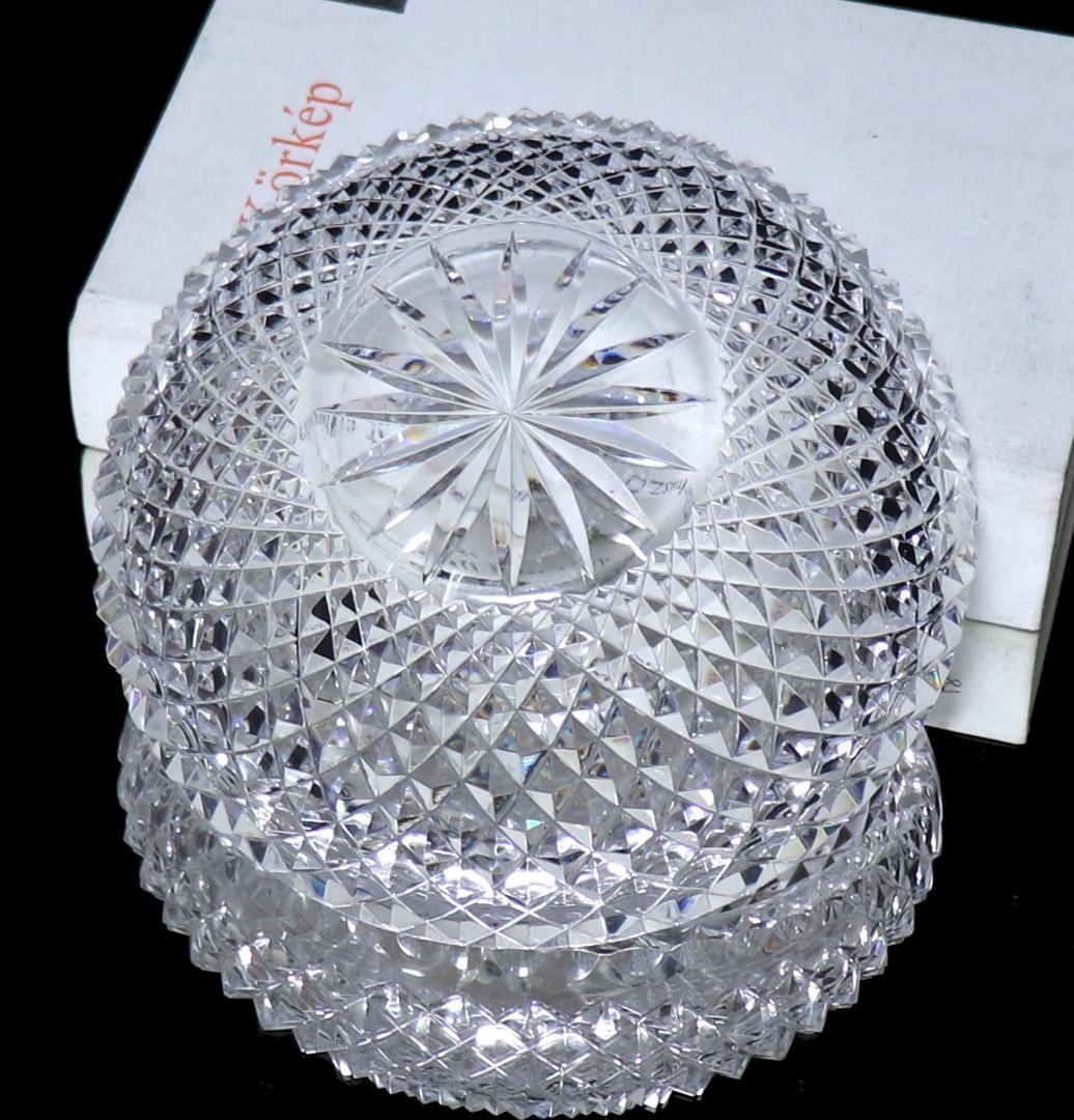 オールド・バカラ 1910年頃 最高級 春海好み 霰切子大型丸鉢 深皿 懐石