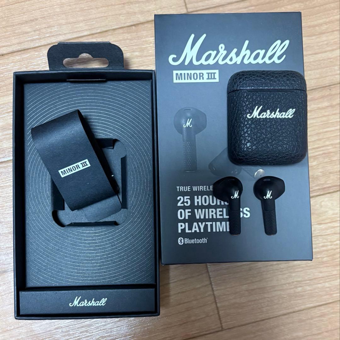 Marshall Minor III ブラック ワイヤレスイヤフォン MINOR III – Marshall │ 完実電気株式会社 | KANJITSU DENKI CO.,LTD