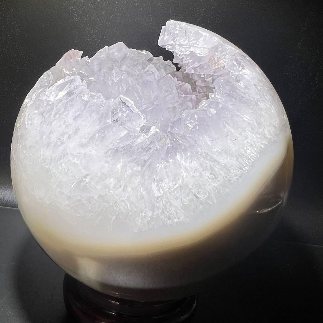 ✳️珍品☆希少価値ある極上品☆3.12kg‼️☆究極美麗 笑口☆ホワイト アメジスト