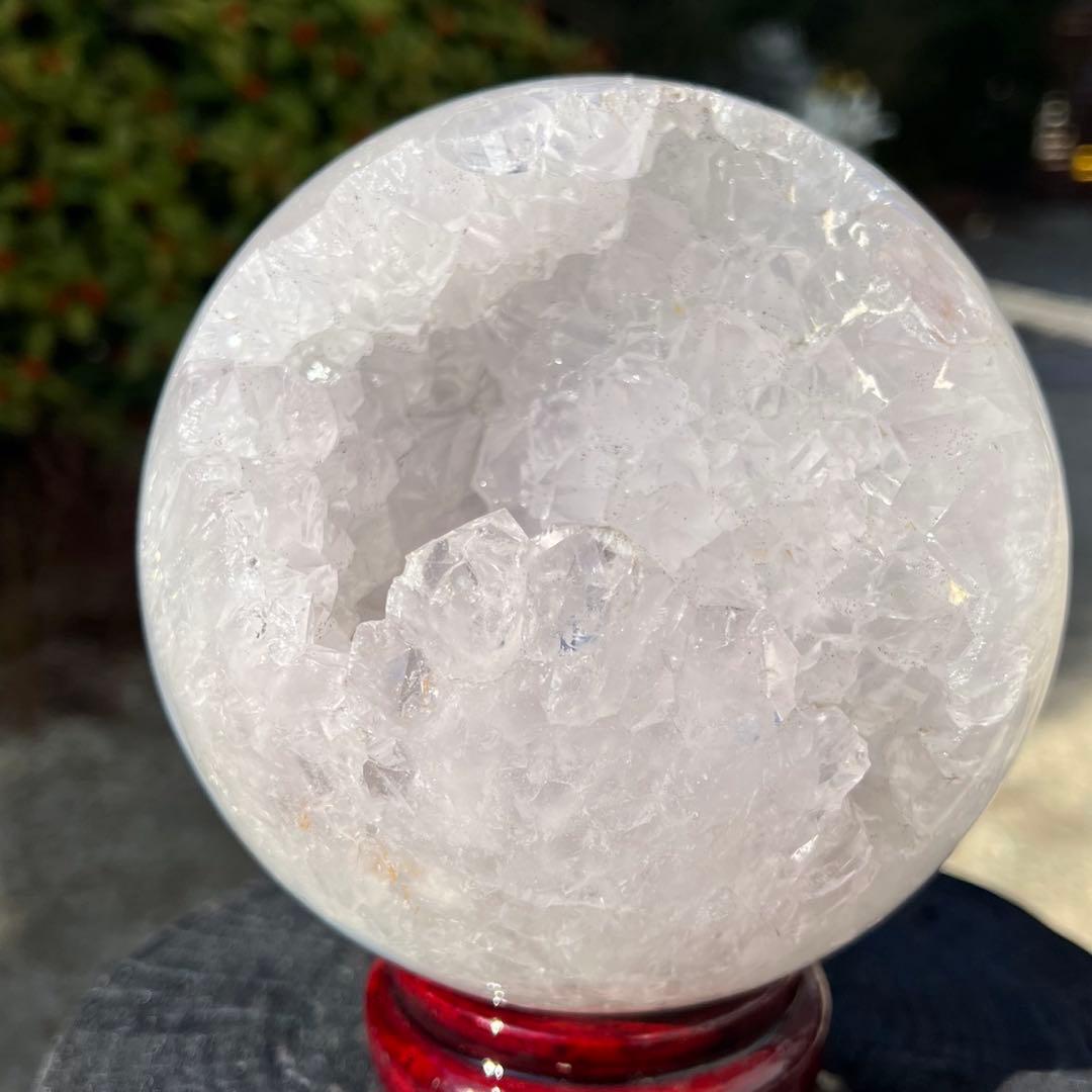 ✳️珍品☆希少価値ある極上品☆3.12kg‼️☆究極美麗 笑口☆ホワイト アメジスト