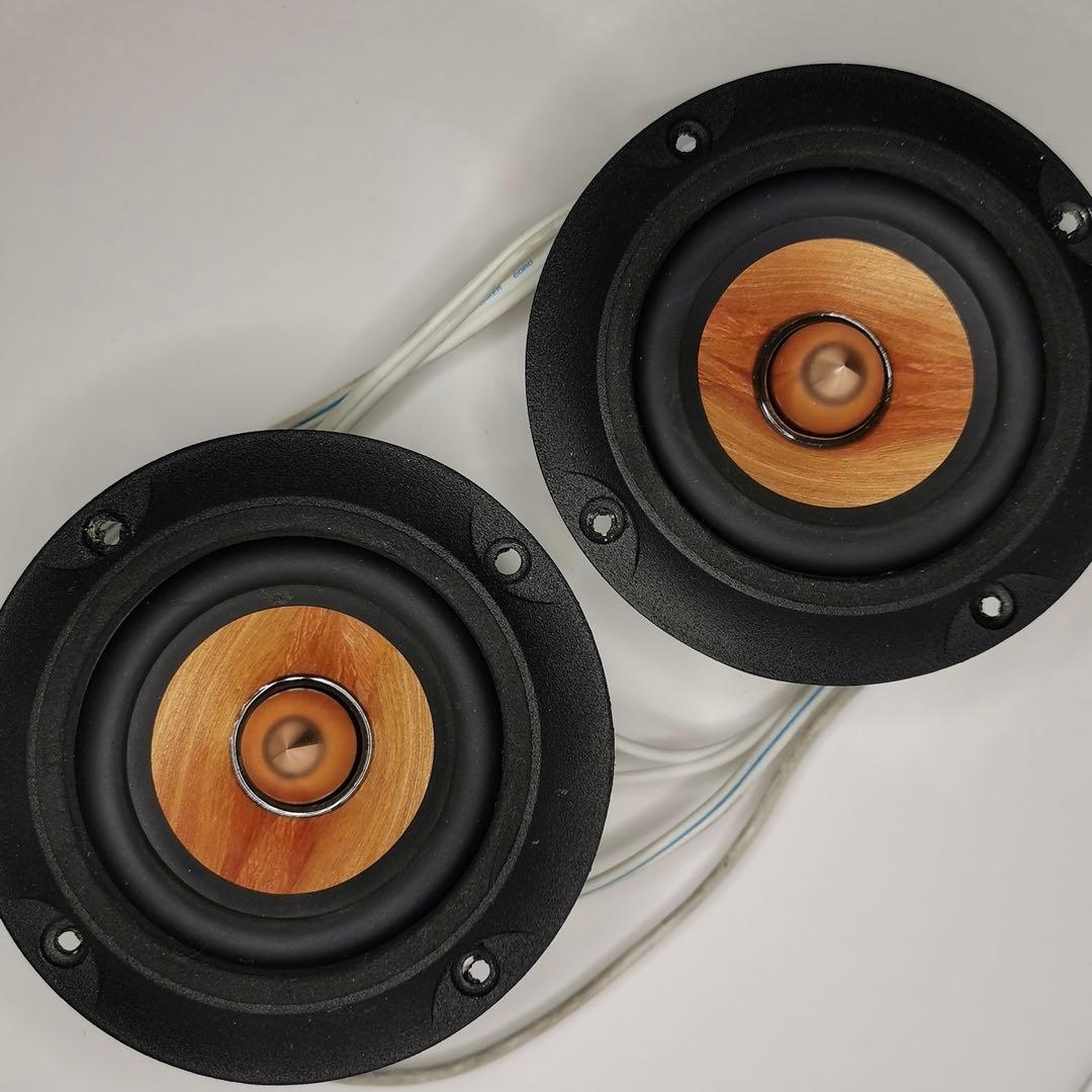 8cmウッドコーンスピーカー DCU-F101W、中古2個 - メルカリ