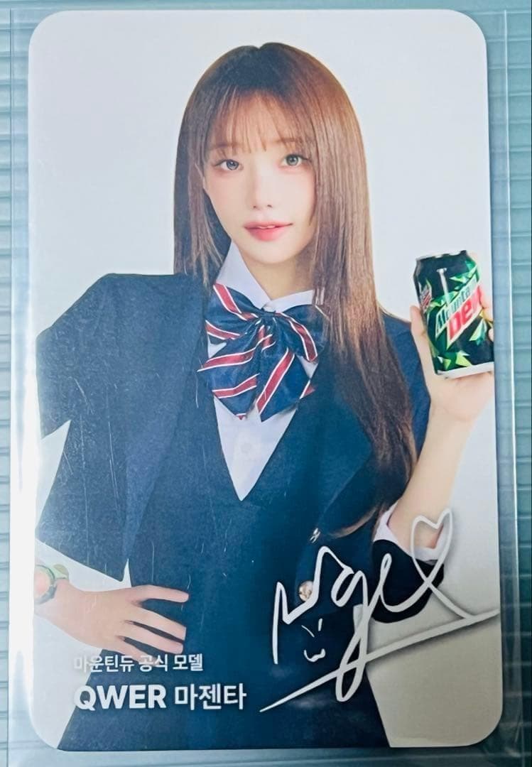 QWER mountain dew マゼンタ 韓国限定 トレカ - メルカリ