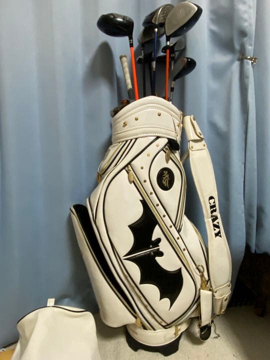 ゴルフバック クレイジー クレイジー（CLAZY）（メンズ）キャディバッグ TPL WH