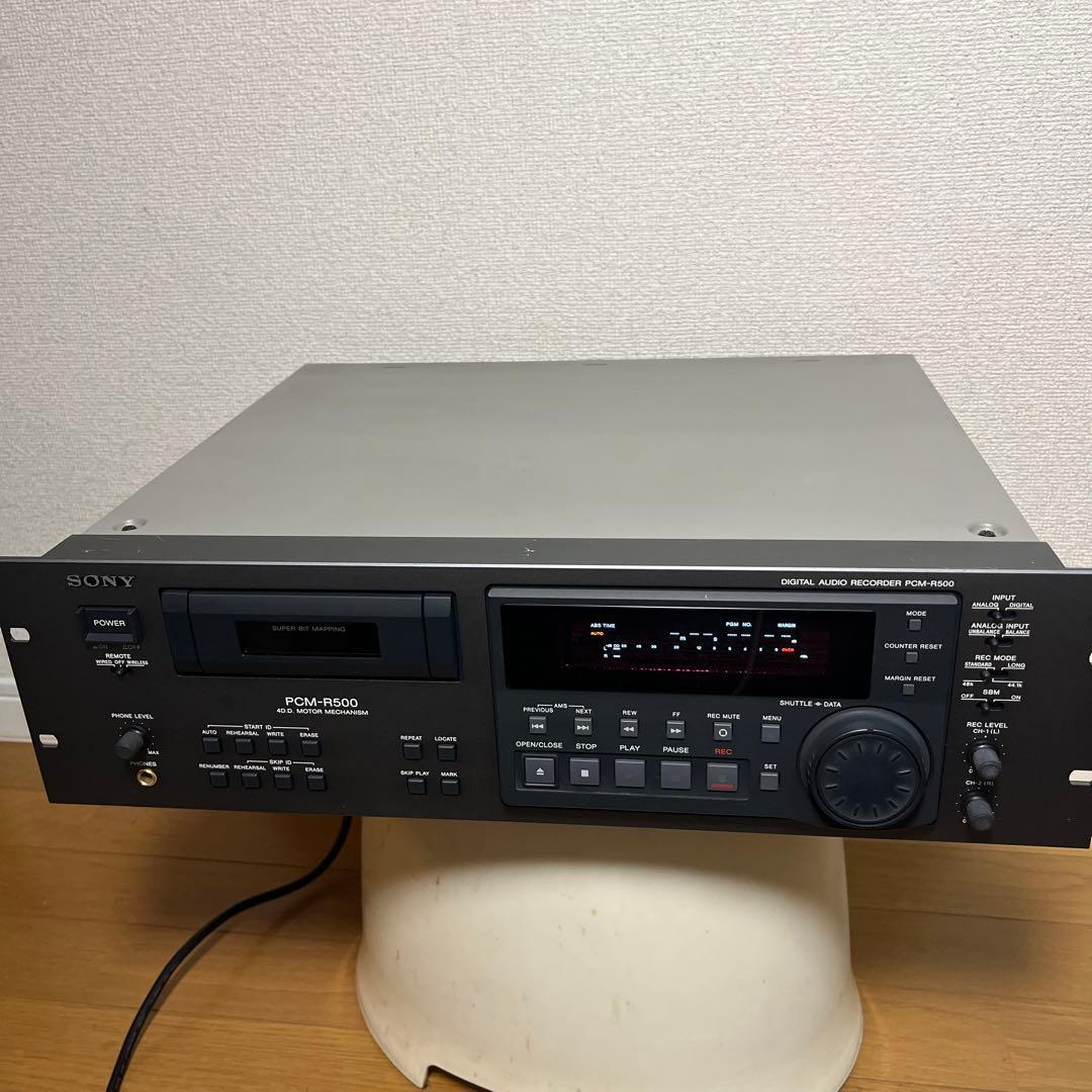 その他 Sony PCM-R500 Sony PCM-R500 Professional DAT Recorder - Lightly Serviced