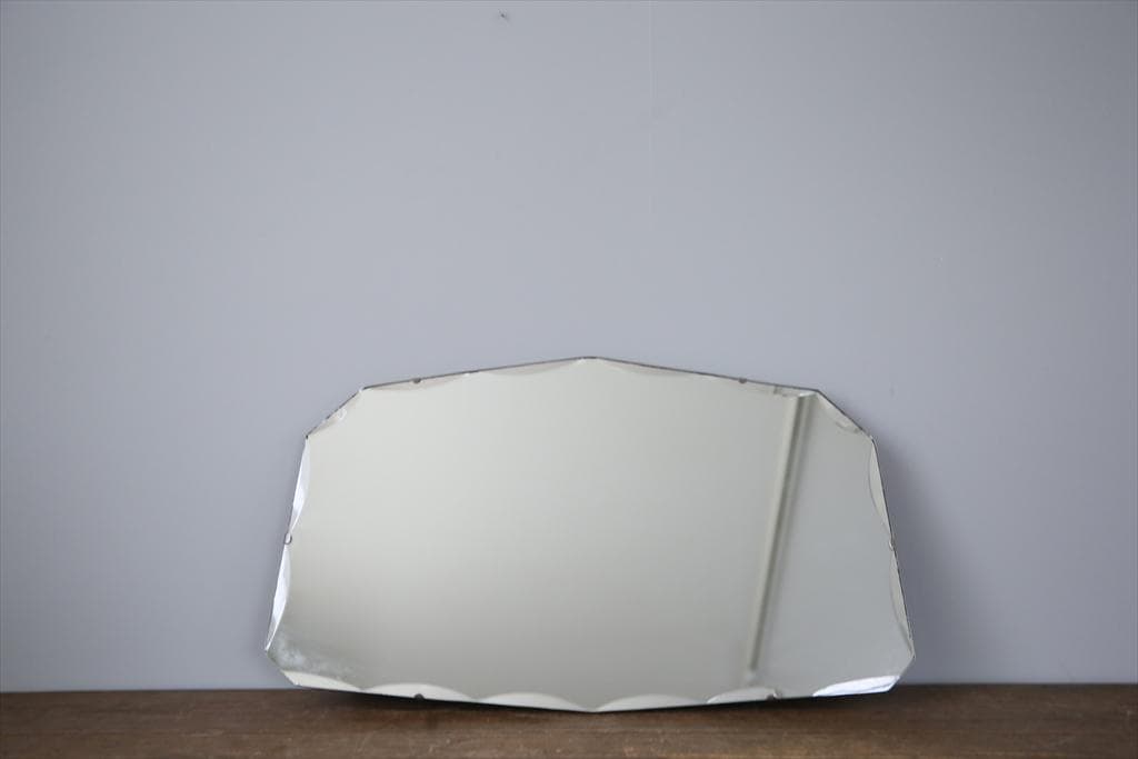 英国アンティーク壁掛けカッティングミラー/ベベルドミラー/鏡(89-86-1) 英国アンティーク壁掛けカッティングミラー/ベベルドミラー/鏡(92-179