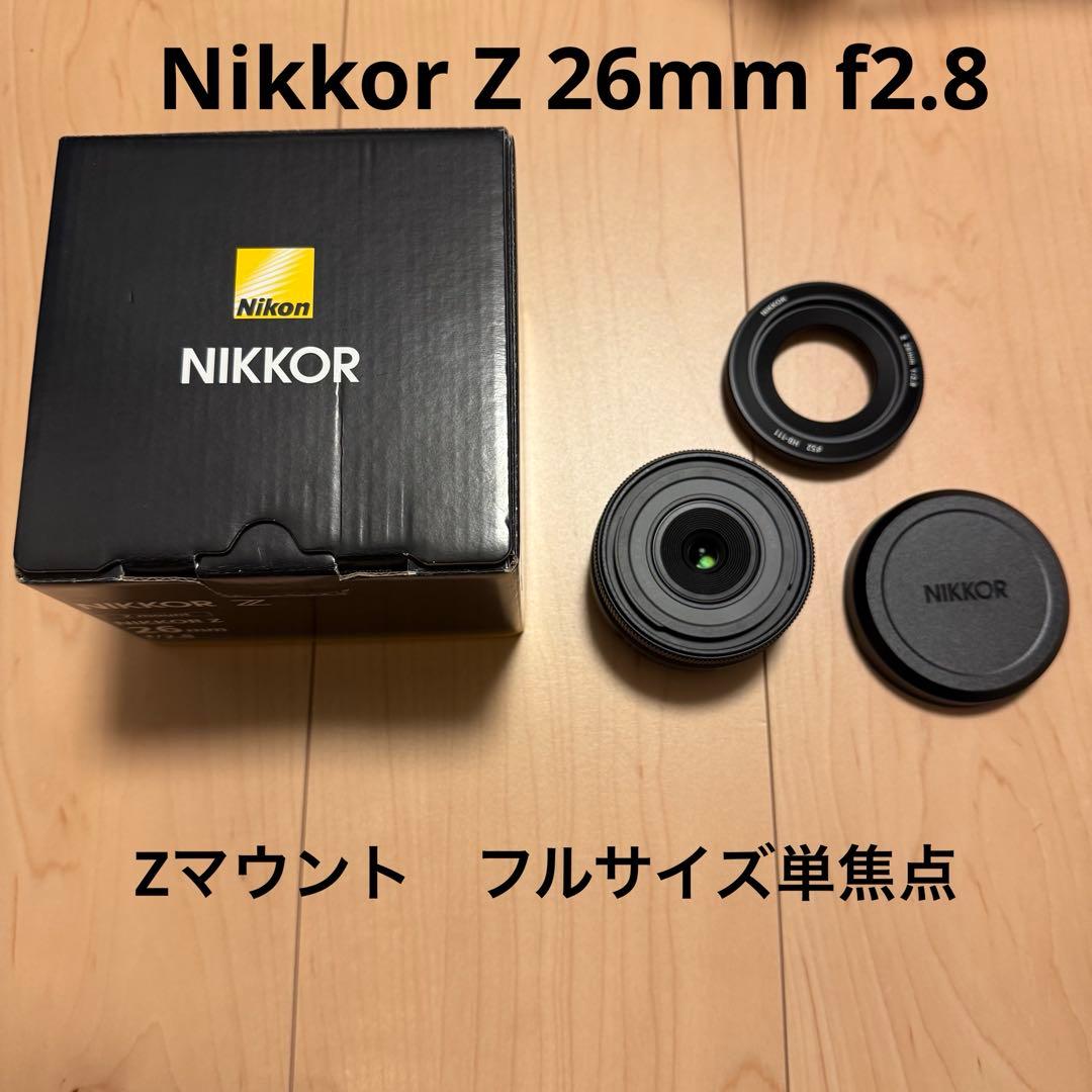 【ほぼ未使用】 Nikon Nikkor Z 26mm f2.8【防湿庫保管】 81dLT-6K7XL._AC_UF1000,
