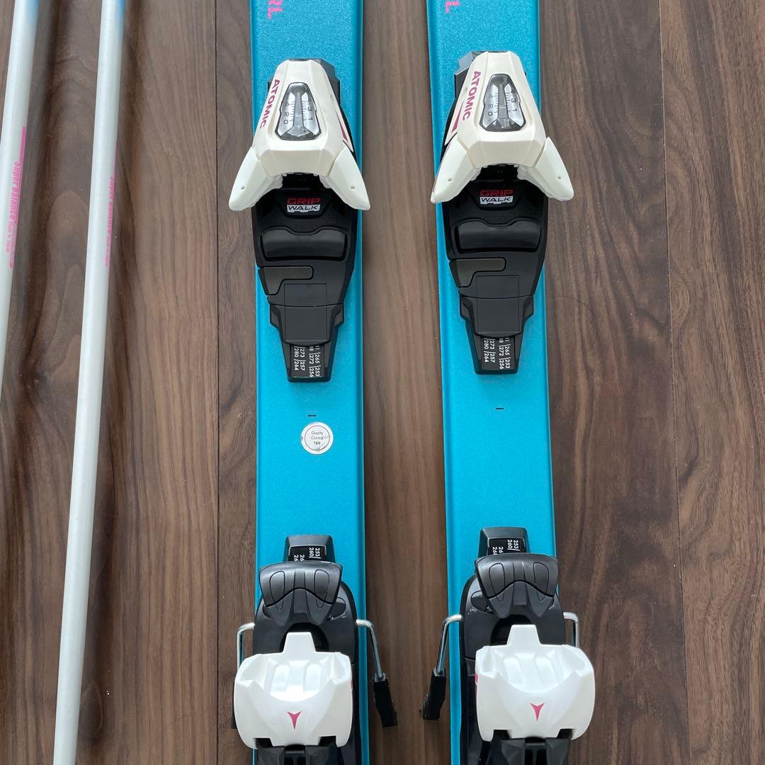 ATOMIC REDSTER GIRL 140cm ポール付き - メルカリ