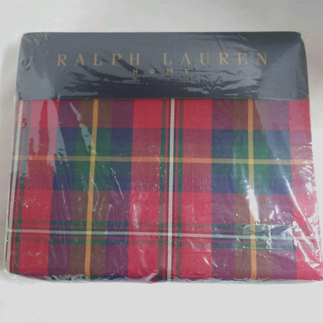 ラルフローレン　フィッティドシーツ　セミダブル POLO RALPH LAUREN - ラルフローレン フィッティドシーツ セミダブルの