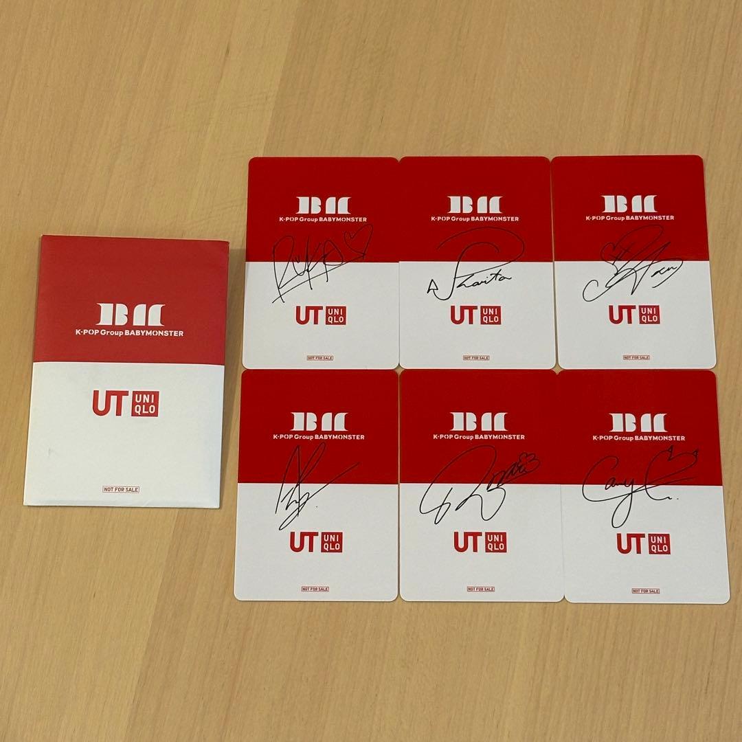UNIQLO BABYMONSTER トレカ 全6種セット - メルカリ