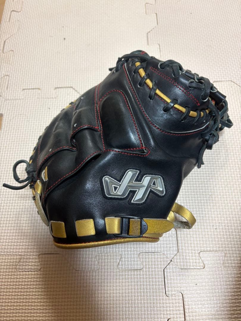ハタケヤマ 軟式 キャッチャーミット 野球 ハタケヤマ 限定 軟式 キャッチャーミット 関東カラー 右投用 左