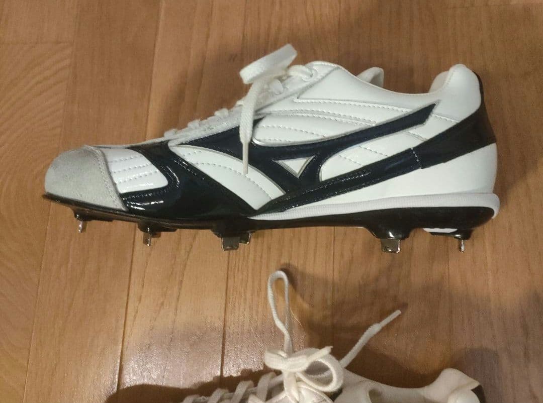 MIZUNO ミズノ グローバルエリート 野球 スパイク 26.5cm ホワイト