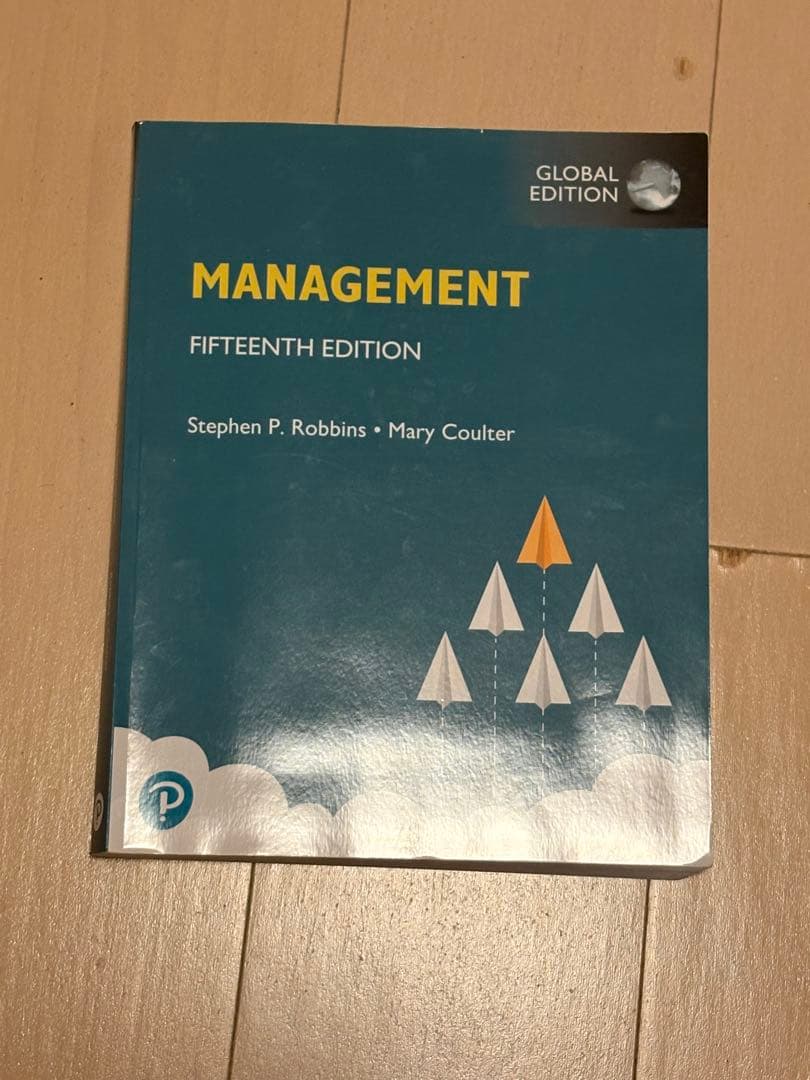 ビジネス・経済 Management: Fifteenth Edition Management 15th Edition By Stephen P. Robbins and Mary A. Coulter