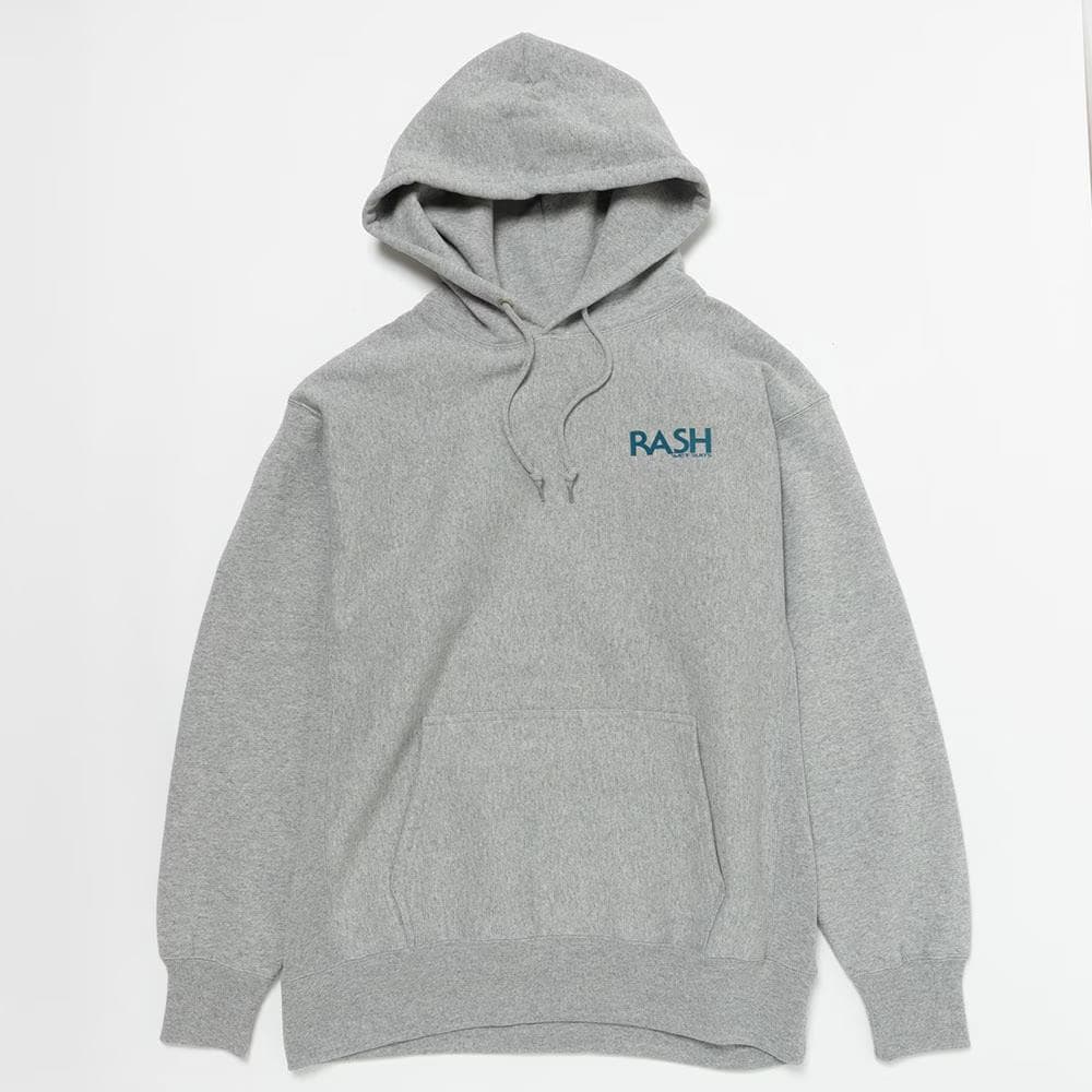 RASH WETSUITS 2026 羽バックプルオーバーパーカー ヘザーグレー