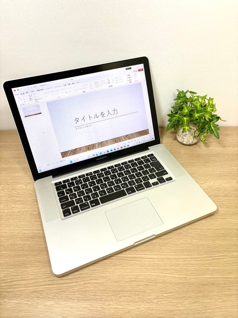 Office2024最上位MacBook Pro15 Windows11Pro - メルカリ