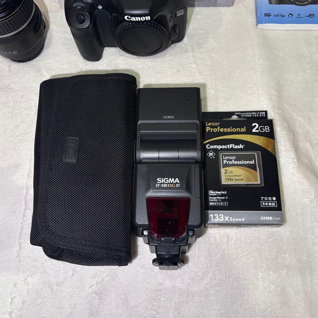 おまけストロボ・CFカード付き】Canon EOS 40D キットセット