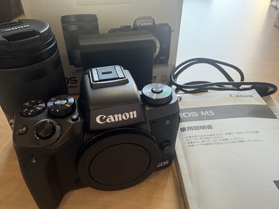 Canon EOS M5 ミラーレス一眼カメラ　美品 Amazon | Canon ミラーレス一眼カメラ EOS M5 レンズキット EF-M18
