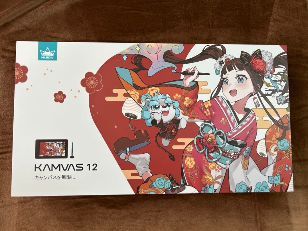 HUION 液タブ Kamvas 12 豪華版【未使用に近い・付属品完備】 Amazon.co.jp: 【日本限定】 HUION 液タブ 液晶ペンタブレット Kamvas
