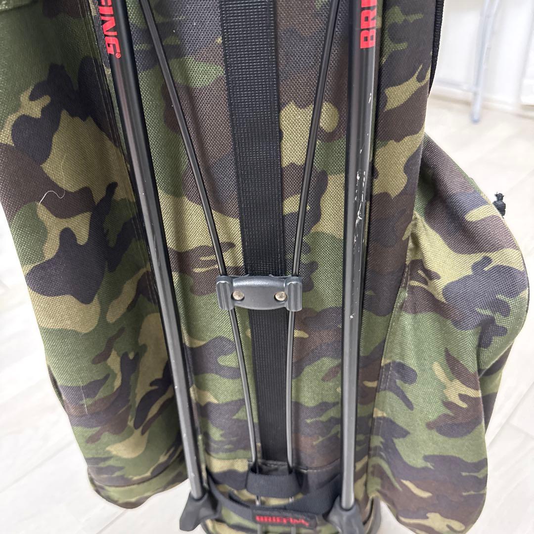 ブリーフィング CR-4 スタンドキャディバック ウッドランドカモ 廃盤品