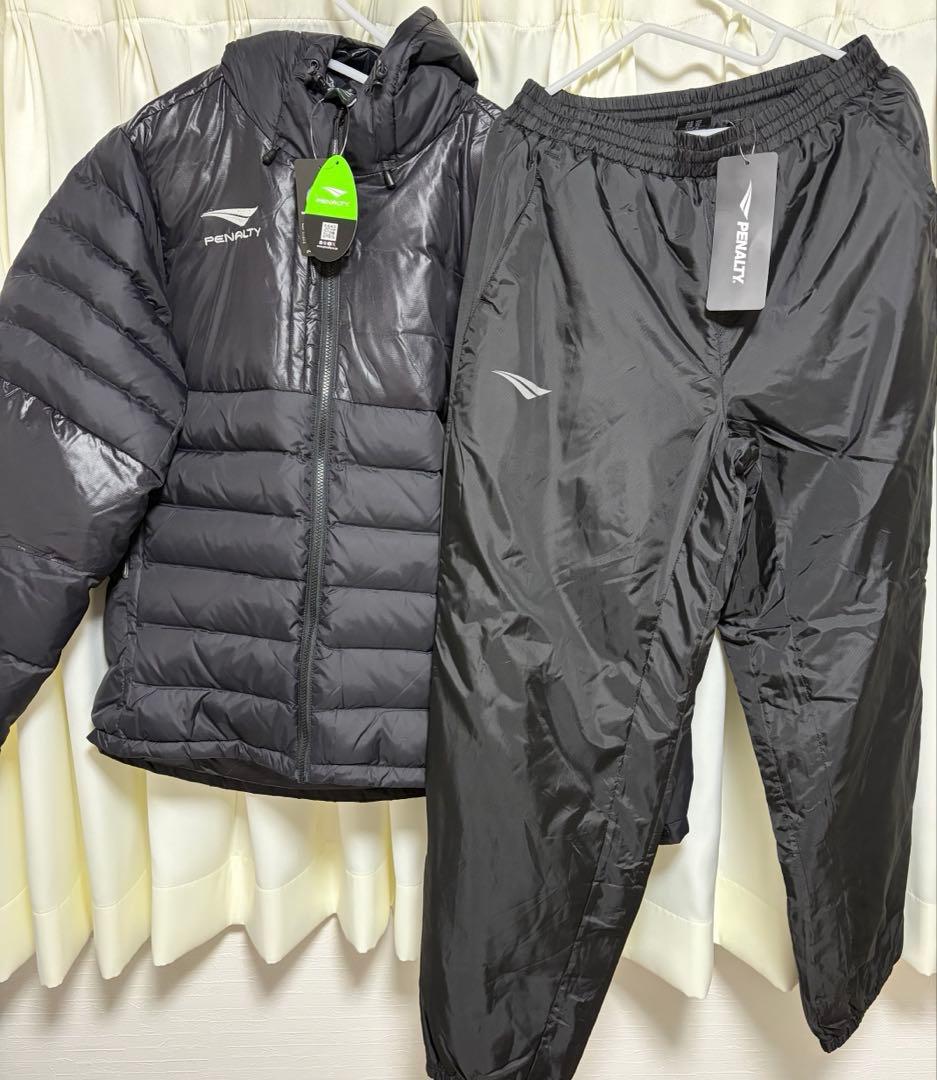【新品未使用】PENALTY ダウンジャケット　ウォーマーパンツ PENALTY ダウンジャケット・ウォーマーパンツ セット - メルカリ
