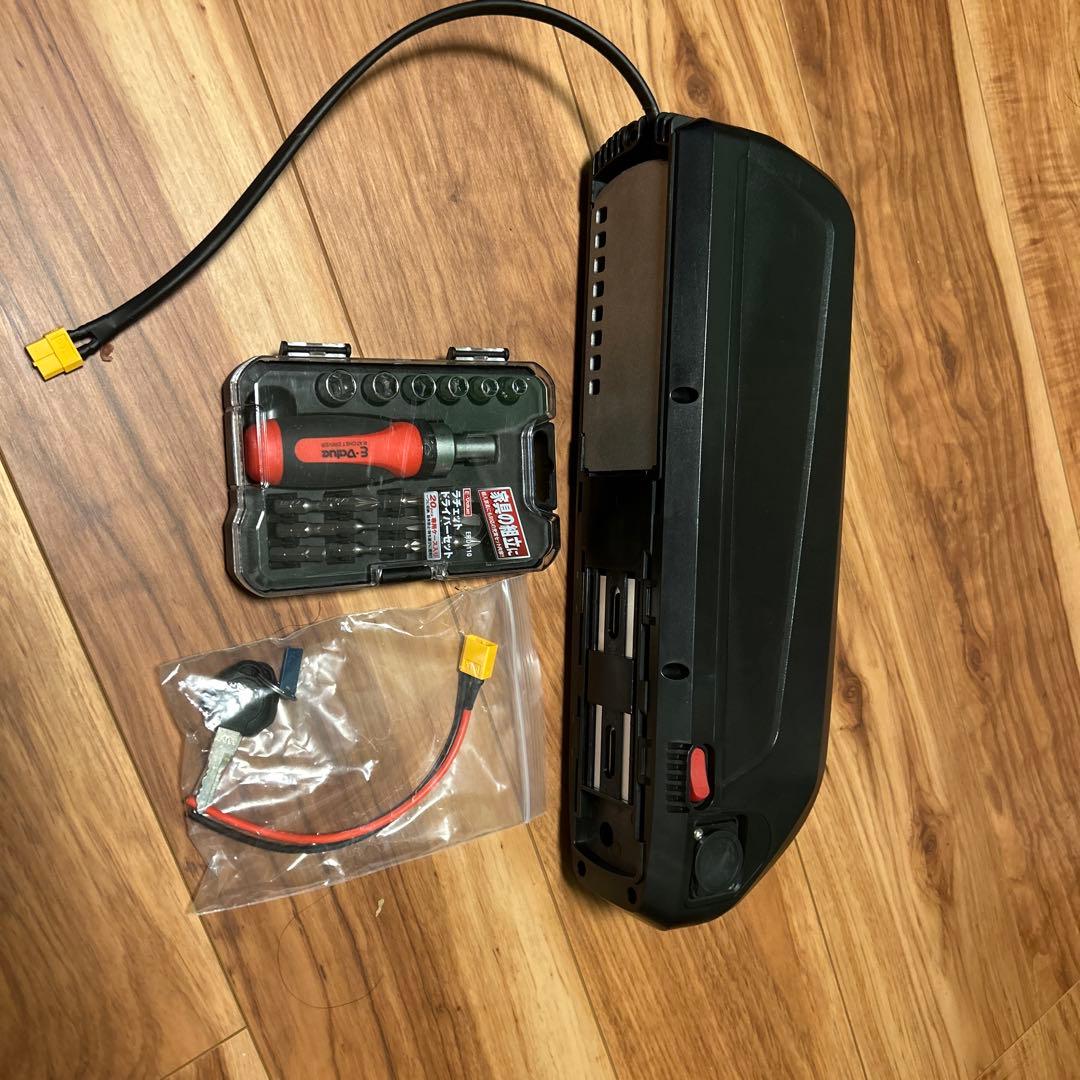 Flow bike 予備用バッテリー 110v(36v18ah)工具付属 - メルカリ