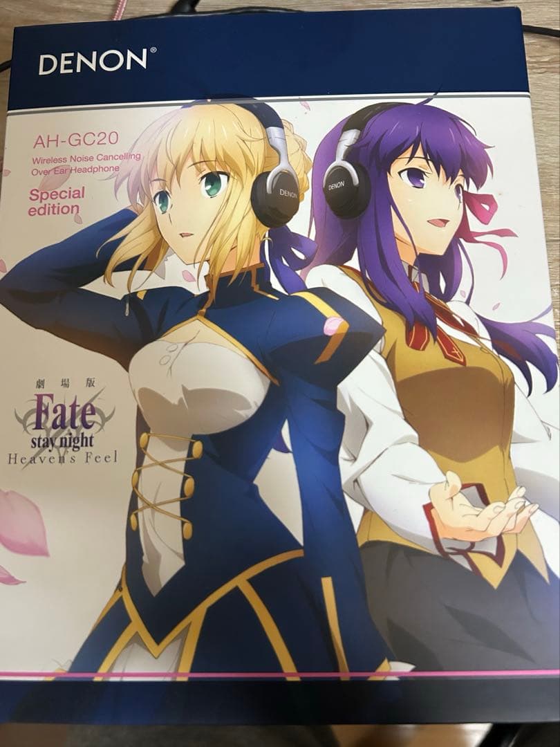 DENON デノン　AH-GC20 Fate stay night 新品未開封品 ブルートゥースヘッドホン AHGC20/FATE [オーバーヘッド型 /ノイズ