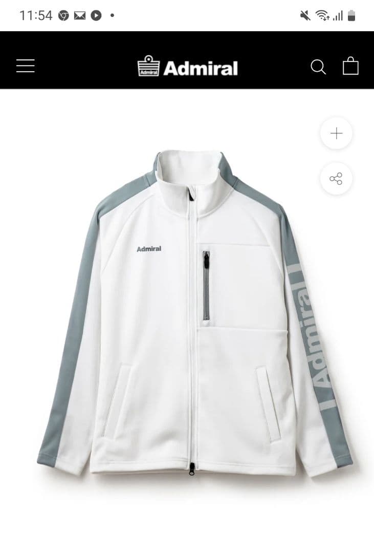 新品★Admiral サイドラインロゴハイネックジャケット サイドラインロゴハイネックジャケット ATLA452 – ADMIRAL