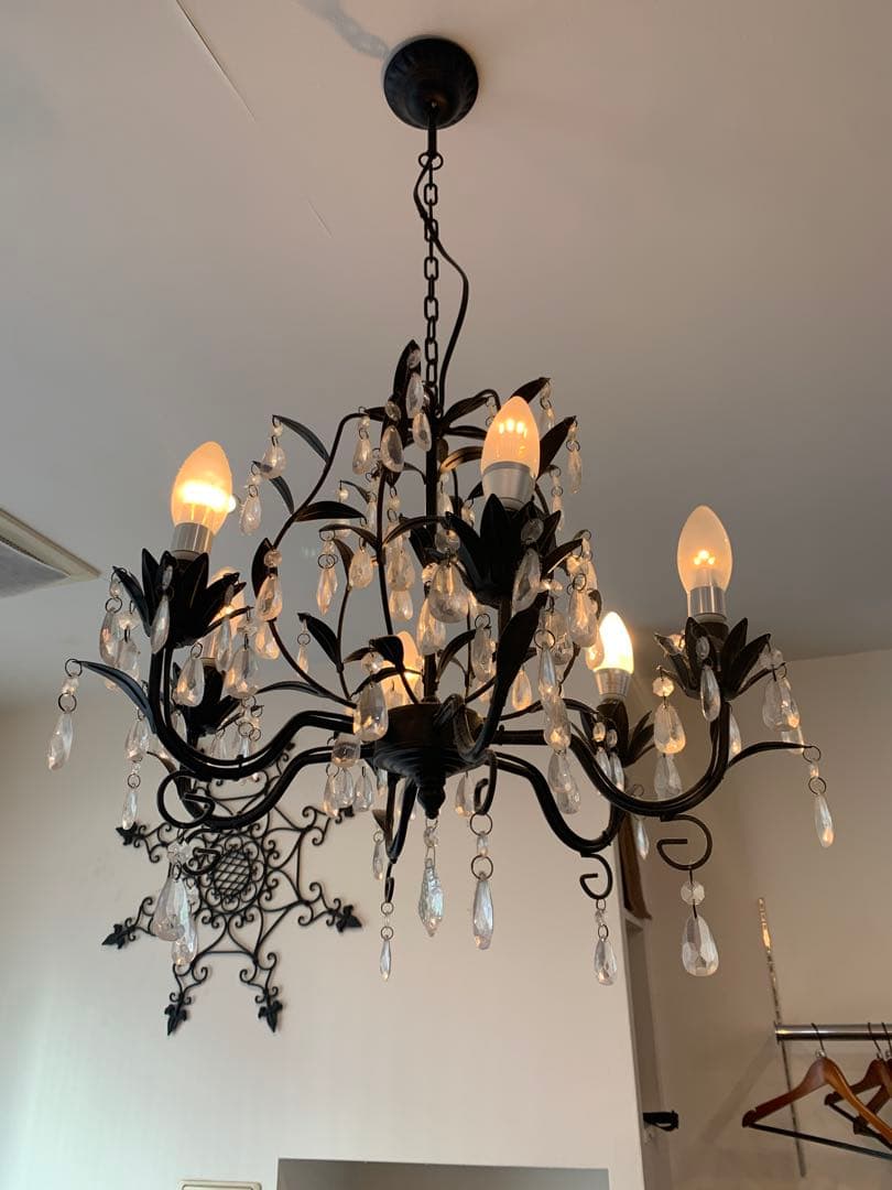 カフェ　美容室　シャンデリア カフェ シャンデリア カジュアル 1灯 モダン サロン 店舗 レトロ