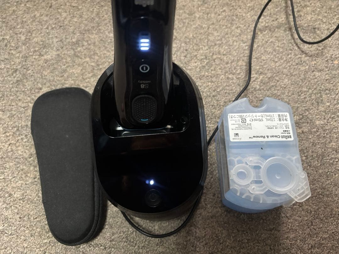 braun s8 洗浄機と予備洗浄液２つ付き Amazon.co.jp: (Genuine Product) Brown Cleaning Liquid, 8 Pieces