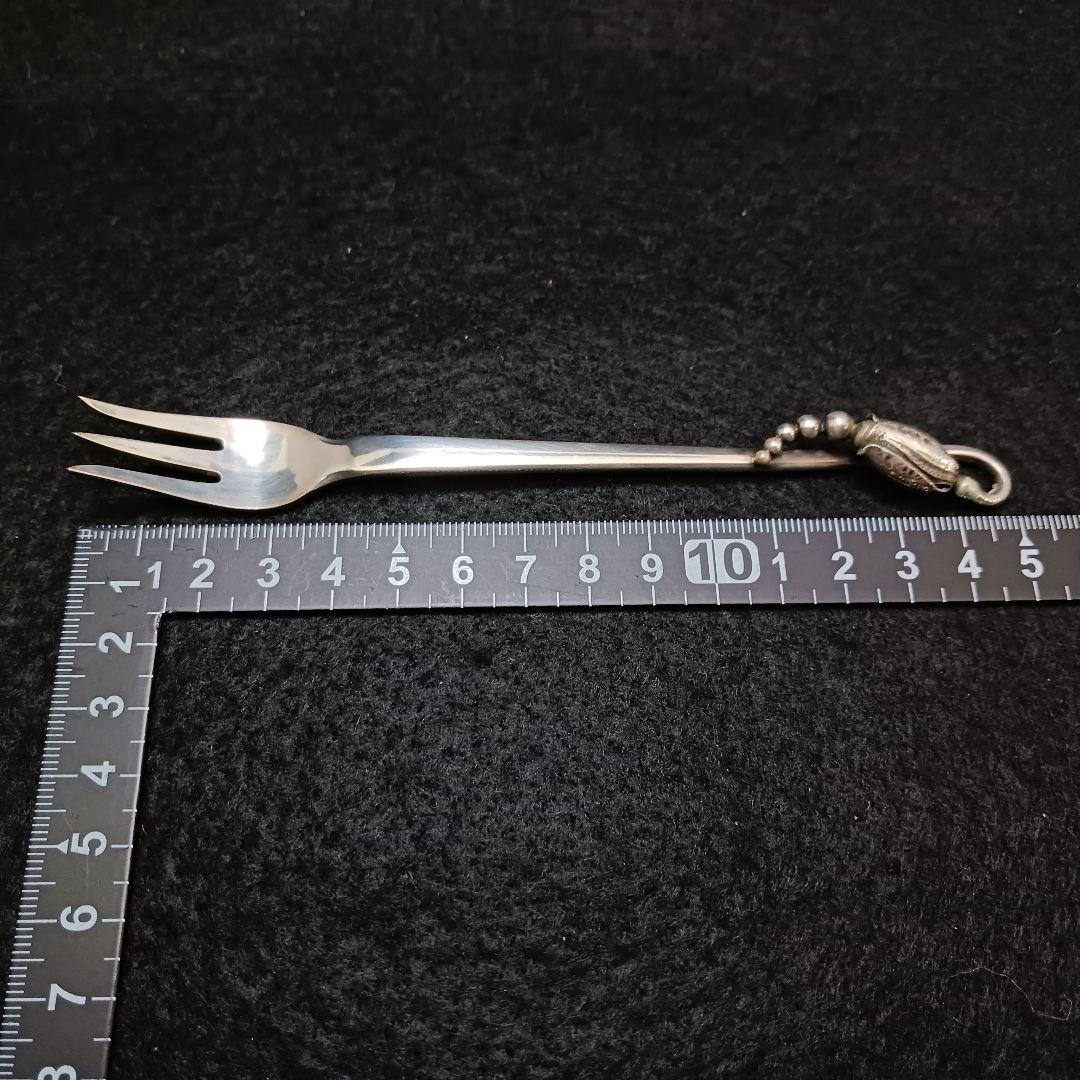 Y2129 ジョージジェンセン ブロッサム 925 オイスターフォーク6本 ma