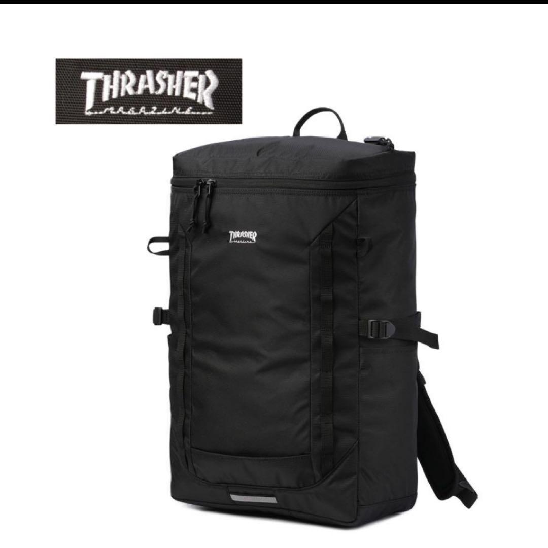 スラッシャー ランニングプッシュ リュック 30L 黒　ブラック THRASHER（スラッシャー） 最大51% 3/8限定 ランニングプッシュ